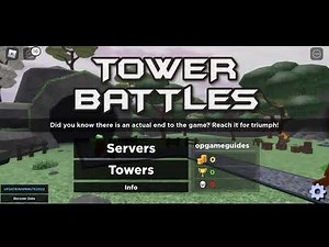 All *New* Tower Battles Codes (2023) | Latest & Working Roblox Tower Battles