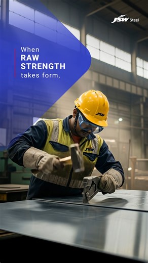 A small spark can build cities that never stop with skylines that never sleep. At JSW Steel, innovation drives everything we create. Because here, we are enabling progress, mobility, and dreams. After all, in every journey forward, #InnovationIsAlwaysAround. #JSWSteel #Steel #Innovation | JSW Steel