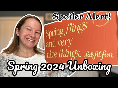 FabFitFun SPRING 2024 Unboxing EARLY REVEAL Full Customization SPOILERS
