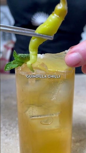 Guindilla & dill whisky highball #pickle #cocktail #chef #cooking #easyrecipe #highball #pickles