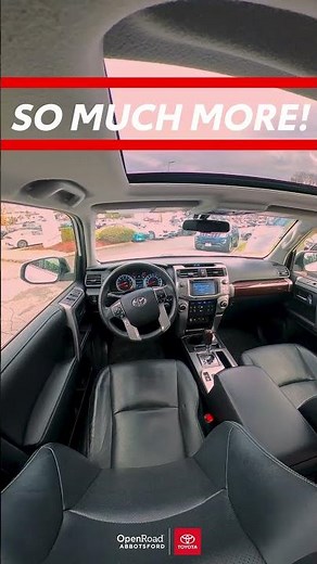 OpenRoad Used Car Highlight! 2019 Toyota 4Runner LIMITED 7-PASSENGER @ OpenRoad Toyota Abbotsford!