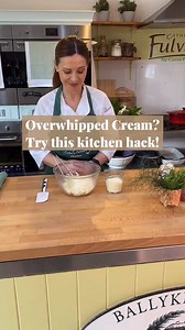 Overwhipped your cream? Don’t panic — it’s totally fixable! If your cream has gone too far, just add about 2 tablespoons of pouring cream and gently fold it through until it’s smooth and silky again. So simple but it works 🤗 Keep an eye out for more tips and kitchen hacks coming your way over the next few days — lots of handy tricks to make life in the kitchen that little bit easier. #JanuaryKitchenHacks #kitchenhacks #KitchenTips #CookingHacks #FoodLovers | Catherine Fulvio