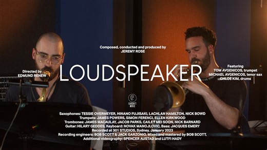 Here's a video for the track 'Loudspeaker', performed by the Earshift Orchestra! | Jeremy Rose