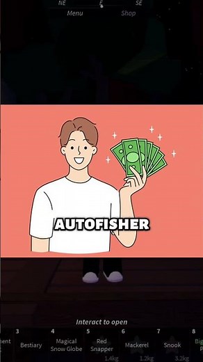 *NEW* FISCH Script with FASTEST Auto Farm, Auto Sell & TELEPORT (No Key!) #shorts