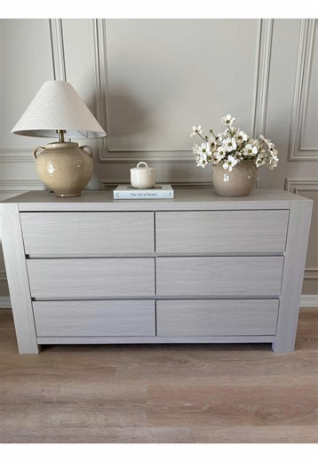 Loving my new Nolan 6 drawer dresser from @ModernMate Furniture It’s quality is amazing, easy to assemble, and super sturdy! It has a super convienent charging hub to power lamps and charge devices! #modernmate #amazonfinds #dresser #furniture #bedroom