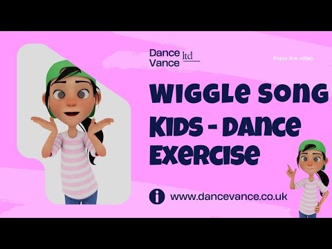 Wiggle Song | Kids Exercise | fun exercise for preschoolers | Kids Exercise Video (Dance Along)