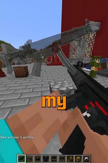 I Added an MP5 to my Minecraft GUN Server... WITHOUT MODS!