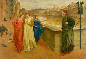 Dante and Beatrice (painting) - Alchetron, the free social encyclopedia