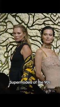 BEST SUPERMODELS Of The 90s That Ruled The Runway❤️‍🔥#shorts #fashion #90s #90ssupermodels #viral