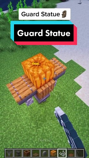 How to Build a Guard Statue in Minecraft