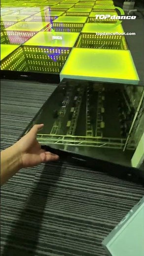 LED dance floor: Easy start, endless shine. Make setup part of the magic.