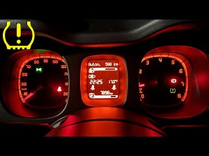 Comment réinitialiser voyant pneu sur Fiat Panda