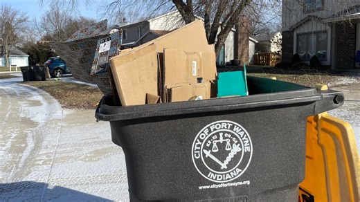 Fort Wayne trash collection resuming normal schedule starting Monday