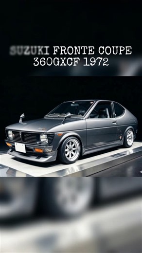 【スズキフロンテクーペ360GXCF】#軽自動車#スズキ#旧車# ヴィンテージカー #往年の名車 #絶版車#ネオクラシックカー #1972