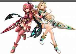 [Done] Uncensored Pyra and Mythra Work In Progress for Super Smash Bros. Ultimate | SSBU Works In Progress