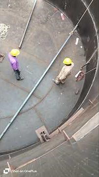Tank Roof Structure Box-Up Welding in Progress | Site Work Update