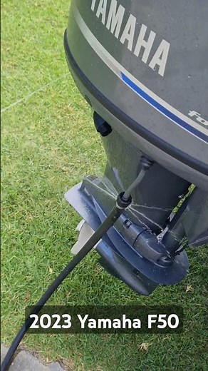 Yamaha 50hp Four stroke- Yamaha F50 outboard rev up