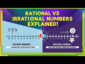 Rational vs Irrational Numbers Explained | Easy Math Guide