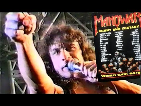 Manowar - Tilburg Netherlands 27.03.1994 Live & Fan Interviews & Backstage Report (Dutch TV)