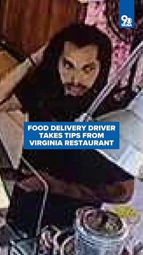 11K views · 38 reactions | A manager of an Old Town Alexandria restaurant is speaking out after a man was caught on their surveillance footage stealing tips. The restaurant manager says the man said he was a DoorDash driver and was there to pick up an order. When a restaurant employee went to the back of the restaurant, surveillance footage shows the man going into the tip jar three times and leaving with all of the money. Click the link in our bio to learn more. | WUSA 9 | Facebook
