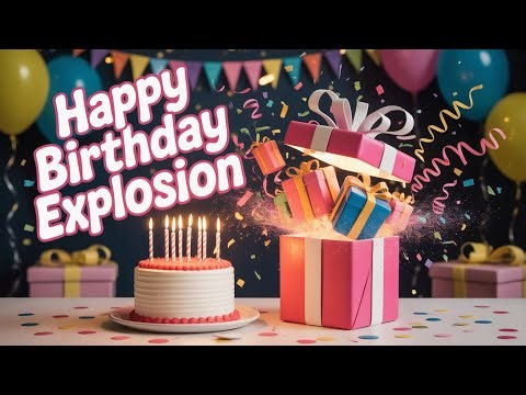 Happy Birthday Countdown Bomb | Celebrate with Music, Candles & Fun Timer!