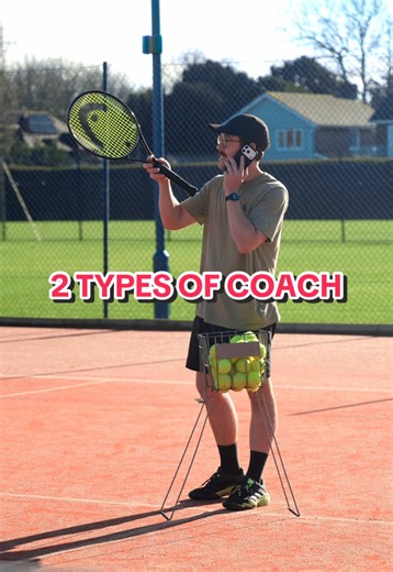 2 types of tennis coach… get tagging! #tennis #tenniscoach #rain