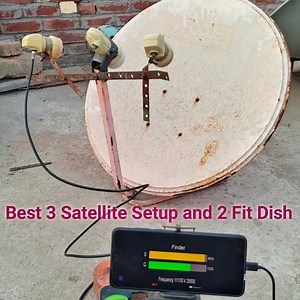 Eutelsat 70e Multi LNB Setup with Nss6 93e & YahSat 52e | complete dish Setting | PAK DTH
