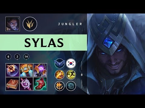 Sylas Jungle vs Shaco - KR Diamond Patch 25.24