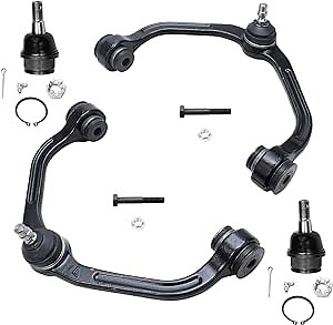 Detroit Axle - Front End 4pc Suspension Kit for Ford Ranger Mazda B2300 B2500 B3000 B4000, 2 Upper Control Arms and Ball Joints + 2 Lower Ball Joints Replacement