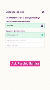 1.7K views · 23 reactions | Feeling lost in love?   Psychic Samira has the answers! ✨ Clarity & guidance  Solutions for your relationship  A glimpse into your future  Find your soulmate ⭐ Over 11,000 excellent reviews  Reading delivered in 1-2 days  Money-back guarantee – risk-free!  Book now & get 25% off today! (Limited time) https://psychicsamira.com/products/full-psychic-reading | Psychic Samira | Facebook