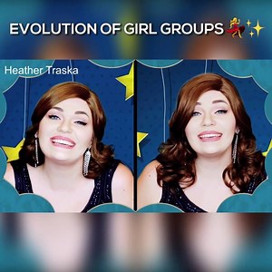 247K views | Heather Traska used 21 different songs to create this unique and cool video 'Evolution of Girl Groups' ✨ Be sure to check it out  #R1LMashup | R1L Talents | Facebook