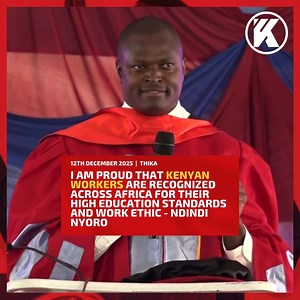 14K views · 502 reactions | I am proud that Kenyan workers are recognized across Africa for their high education standards and work ethic - Ndindi Nyoro | Kenyans.co.ke | Facebook