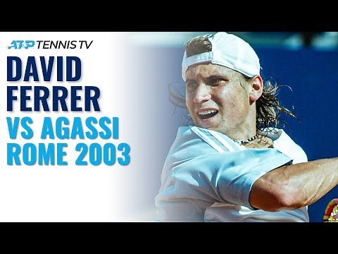 Andre Agassi vs David Ferrer: The Day Ferrer Shocked the Tennis World!