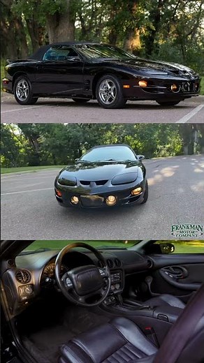 2002 Pontiac Firebird Trans Am Convertible – the last of the breed! Just 23,726 miles!