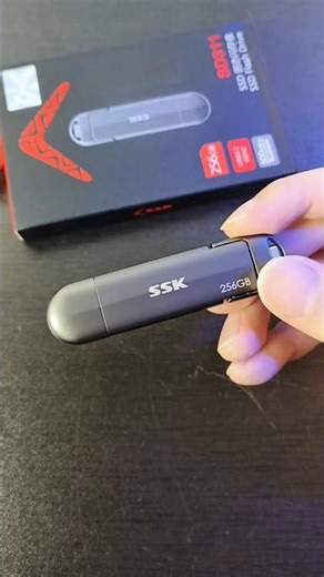SSK SD311 SSD Portable Speed Test