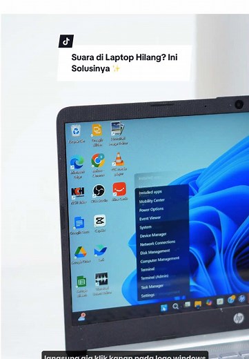 Suara di Laptop Hilang? Ini Solusinya ✨