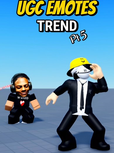 UGC Emotes Trend on Roblox: Part 5
