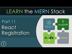 Learn The Mern Stack [11] - React Registration