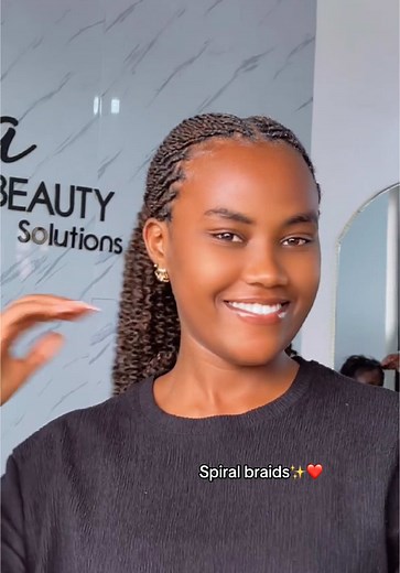 Spiral Braids Hairstyles for a Unique Look