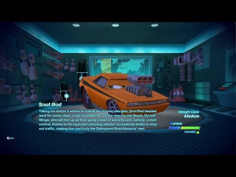 Cars 2 PC - Snot Rod Gameplay
