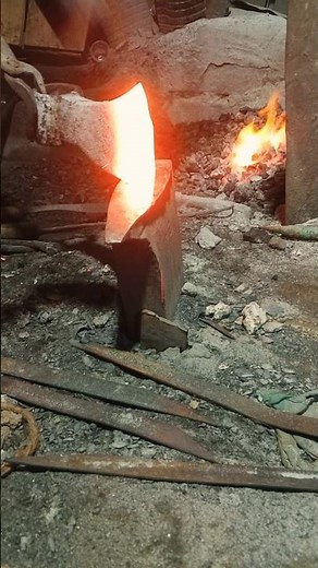 Forging a Traditional Axe | Handmade Axe Making by Blacksmith 👍 #handmade #craft #skills