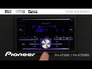 How To - FH-X731BT / FH-X730BS - EQ Settings