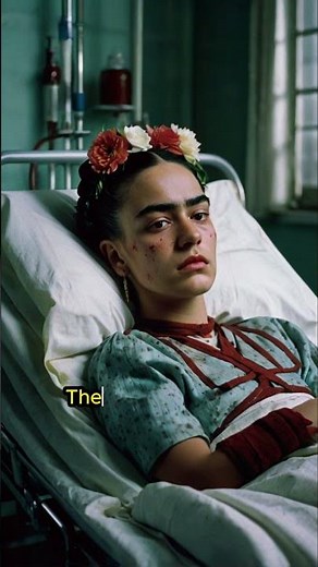 Frida Kahlo: The Iconic Journey of Pain and Art. #fridakahlo #mexicanartist