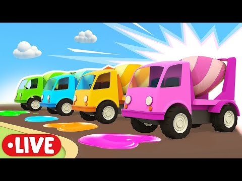 🔴 LIVE Les aventures des véhicules d'assistance | Dessin animé pour enfants