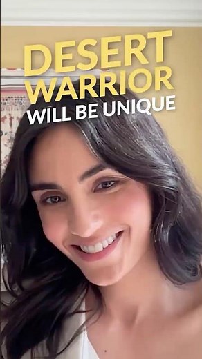 Aiysha Hart Reveals Desert Warrior Is The Most UNIQUE Story You'll See! #shorts
