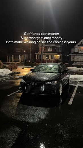 Choosing Between Superchargers and Girlfriends