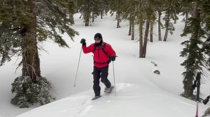 3.9K views · 143 reactions | Watch as the winter storm starts to move in obscuring the view of Lake Tahoe on Thursday with wind and snow showers while we snowshoe in the backcountry above Incline Village. Enjoy the views and music in your peaceful moment of the day. Thanks for watching! | Adventures With Jeff Martinez | Facebook