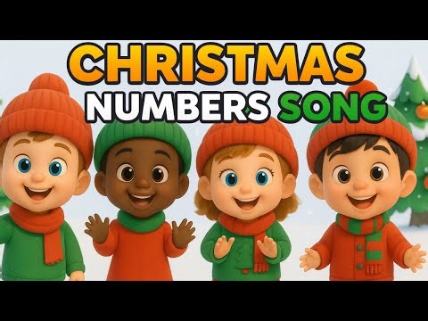 Christmas Numbers Song for Toddlers 🎄 | Count with Me 1–10