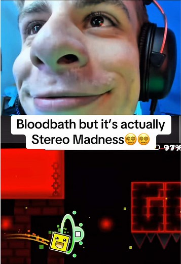 Geometry Dash: Bloodbath vs Stereo Madness Comparison