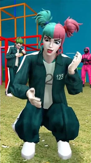 Harley Quinn squid game incident #shorts #squidgame